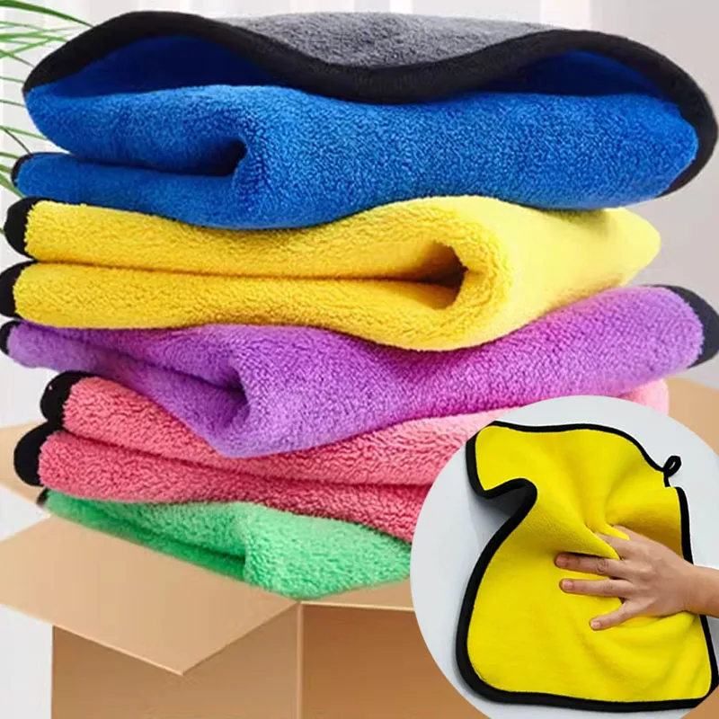 1/5pcs Dikker Auto Microfiber  - Microfiber Towel Detailing recensie en prijs