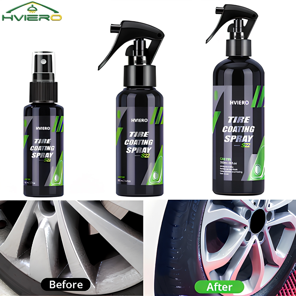 Bandenglans HVIERO S22 Bandenc - Tire Shine Spray Sealant recensie en prijs