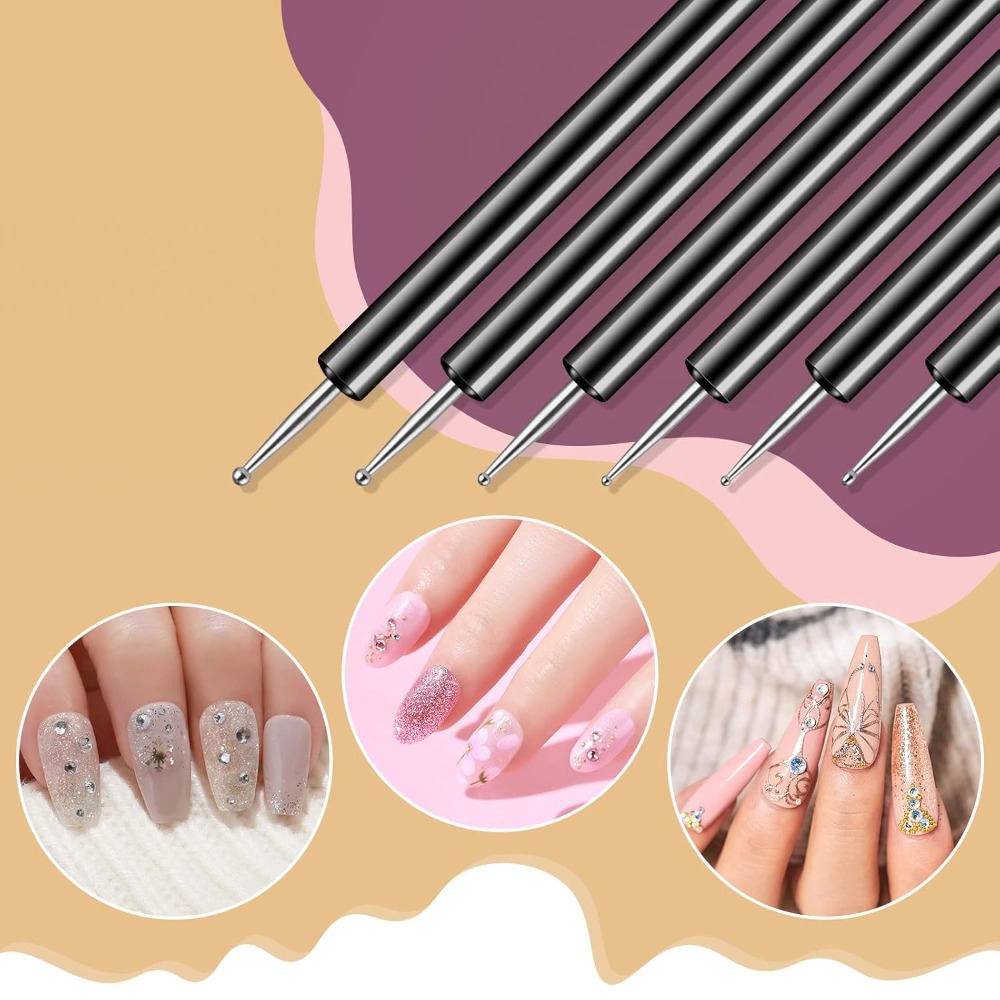 Dubbelzijdige nagelkunst stipp - Detailing Brush Set recensie en prijs