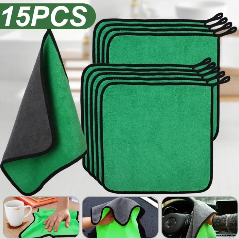5/15 Stuks Microfiber Reinigin - Microfiber Towel Detailing recensie en prijs