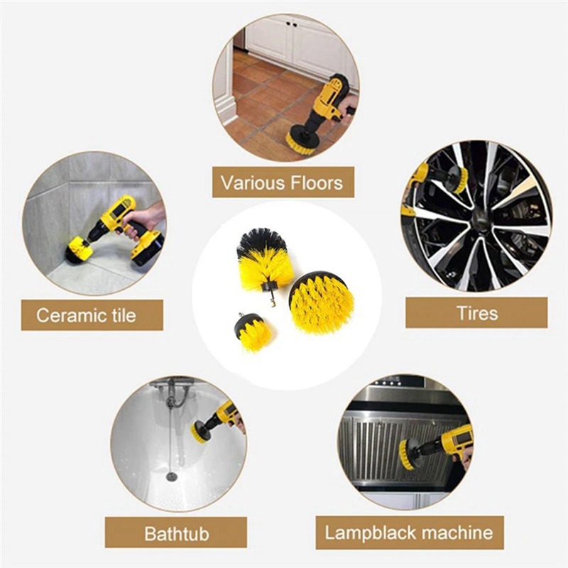 15-delige elektrische vloersch - Car Cleaning Brush recensie en prijs